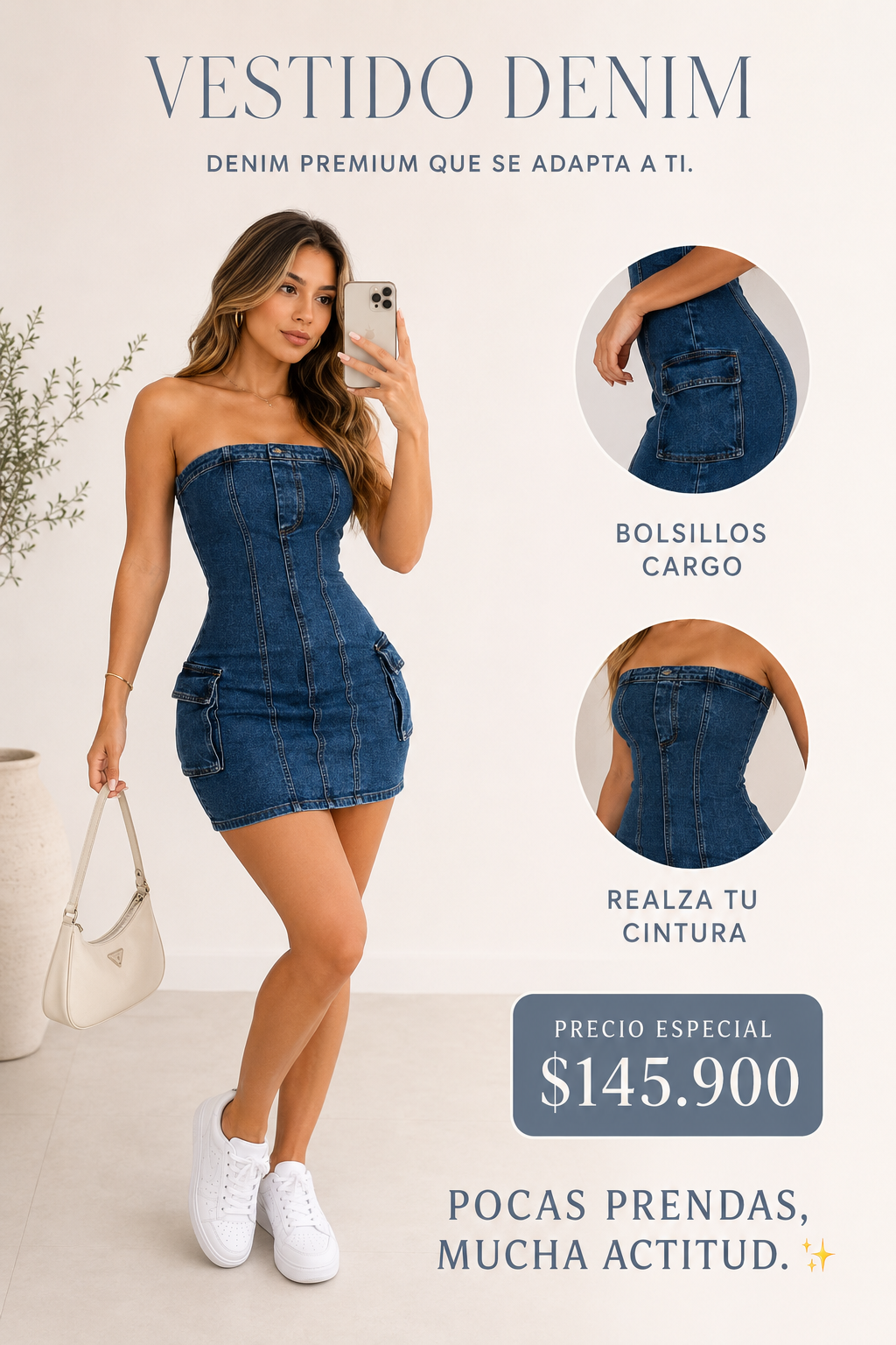 VESTIDO DENIM